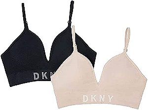 DKNY Women's Seamless Bra, 2 Pack