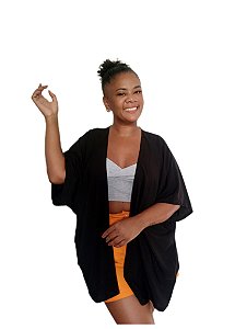 Kimono Preto Slin