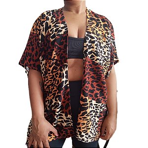 Kimono Básico Onça Mix