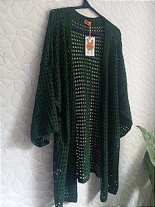 Kimono tricô  Verde
