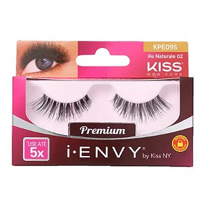Cílios Postiços Kiss New York i-Envy Au Naturale 02