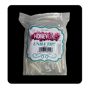 Tips Transparente Bailarina Honey Girl 600 Unidades