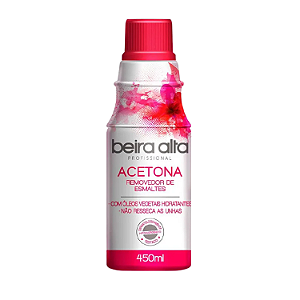 Removedor Acetona com Hidratante Beira Alta 450ml