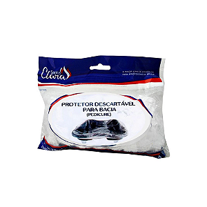 Protetor de Bacia Descartável Pedicure Santa Clara