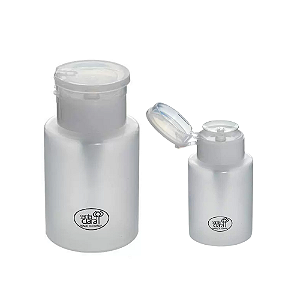 Pote Dosador de Acetona Transparente Santa Clara 150ml