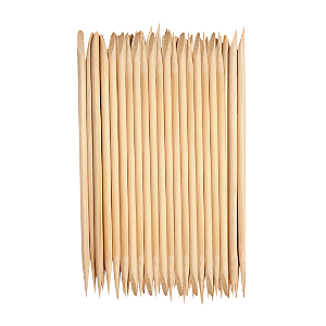 Palito de Bambu Chanfrado e Ponta Fina Santa Clara 50 Unidades