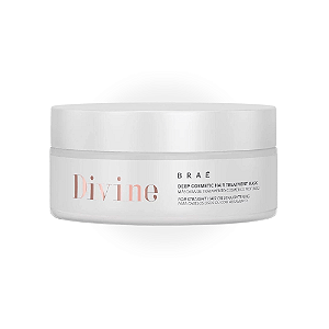 Máscara de Tratamento Capilar p/ Cabelo Liso ou Alisamento Divine 200g
