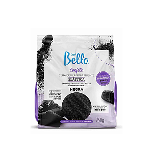 Cera Elástica Confete Negra Depil Bella 250g