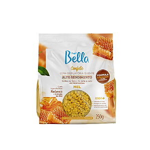 Cera Elástica Confete Mel Depil Bella 250g