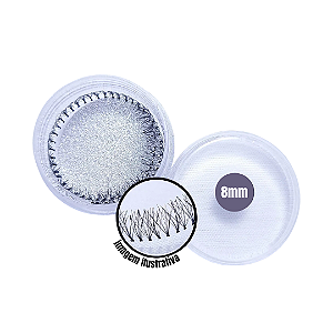 Cílios Tufinho com Nó Disco 8mm