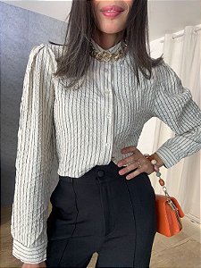 Camisa  cropped Samantha