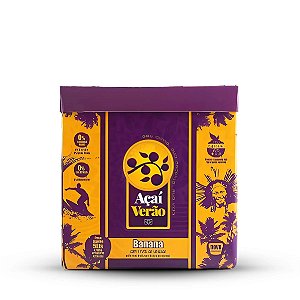 AÇAÍ VERÃO - BANANA - CAIXA 5 Litros