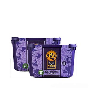 AÇAÍ VERÃO - ORIGINAL - KIT 2 Potes - 2 Litros cada