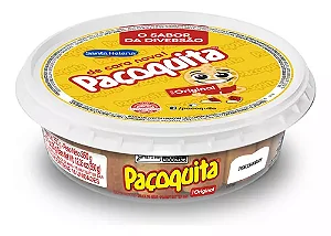 Santa Helena Doce de Amendoim Paçoquita - 16 Rolhas Desembaladas em um Pote - 350g