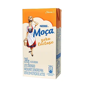 Nestlé Leite Moça Condensado Zero Lactose - Caixinha 395g