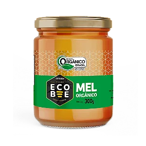 MEL ORGÂNICO SILVESTRE ECOBEE 300G (pote de vidro)
