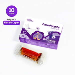 Combo 10 unidades -  Desinfetante Perfumado - Flor de Capim