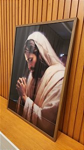 Coleção - Ele Vive! Moldura Tabaco com vidro