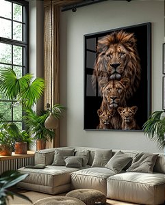 Coleção Família Leão Dois Filhotes