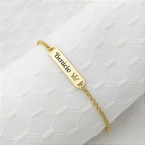 Pulseira Infantil Personalizada com Nome. ( Fazemos todos os nomes)
