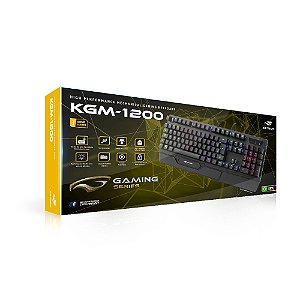 Teclado Game KGM-1200BK - C3Tech