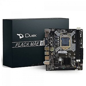 Placa Mãe Duex DXH81ZG M2, Chipset H81, Intel LGA 1150, MATX, DDR3