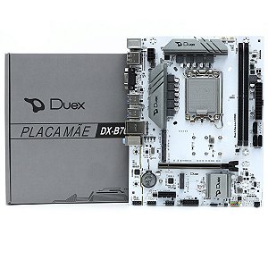 Placa Mãe Duex DX-B760ZG Gaming, Intel LGA 1700, MATX, DDR5