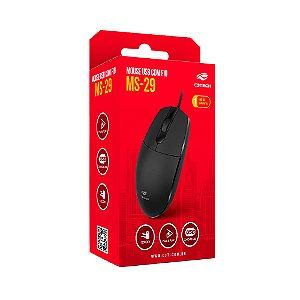 Mouse USB MS-29BK - C3Tech