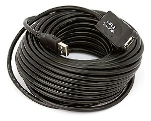 Cabo Extensor Amplificador Usb 2.0 - 25 Metros