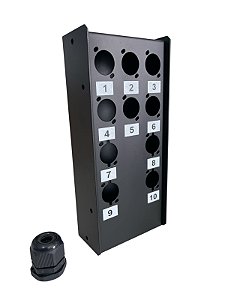 Caixa Medusa 10 Vias Com Prensa