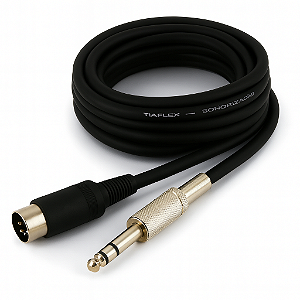 Cabo Din X P10 Estéreo - 4 Metros