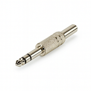 Plug P10 Estéreo Niquelado