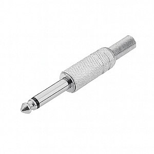 Plug P10 Estéreo Niquelado