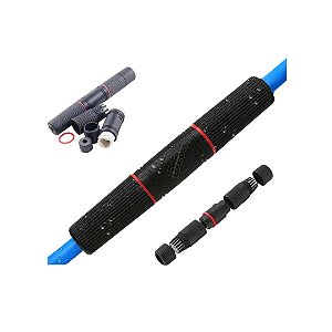 Emenda Impermeável Para Cabo De Rede Rj45 Cat5/6 Prova D'água