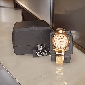 Relógio Rose Pallyjane Resistente a Água BCR102