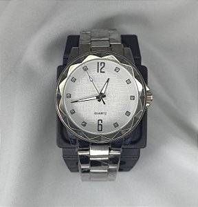 Relógio Prateado Resistente a Àgua BCR114