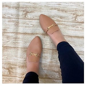 Mule Rasteirinha Caramelo BC9319