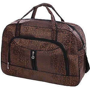 Mala Grande Bolsa Viagem Cor Marrom 3399 BCB 286