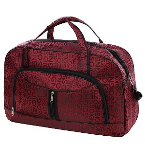 Mala Grande Bolsa Viagem Cor Vermelho 3399 BCB 288