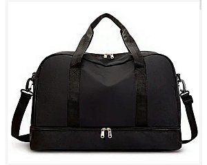 Bolsa Sacola De Viagem Mala Grande Com Alça Dupla U /PRETO F785 BCB294