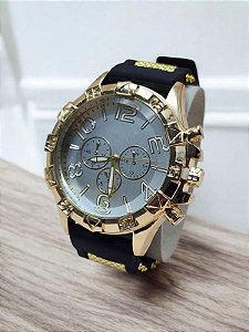 Relógio Masculino Digital Correia De Silicone Branca BCRM116