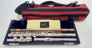 Flauta Sankyo Silver Sonic PA, CF-301 RC