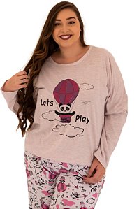 Pijama Plus Size malha