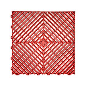 PISO ESTRADO TIPO GRELHA VERMELHO-DETAILER