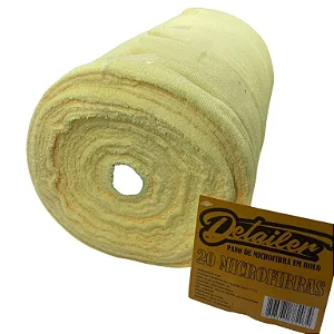 Bobina microfibra 230gsm c/ 20 panos destacaveis DETAILER