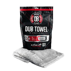 MICROFIBRA CINZA 40X40 500GSM DUB BOYZ