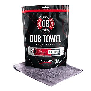 MICROFIBRA CINZA 40X40 350GSM DUB BOYZ