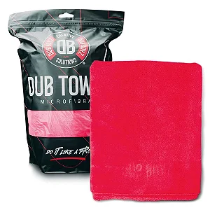 Dub Towel Microfibra de secagem 400gsm 60x120cm vermelha Dub Boyz