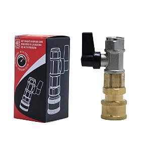 KIT ENGATE RAPIDO C REGISTRO P LAVADORA DE ALTA PRESSAO SIGMA