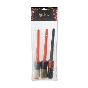 KIT 3 PINCEIS KEY BRUSH N16 KERS
